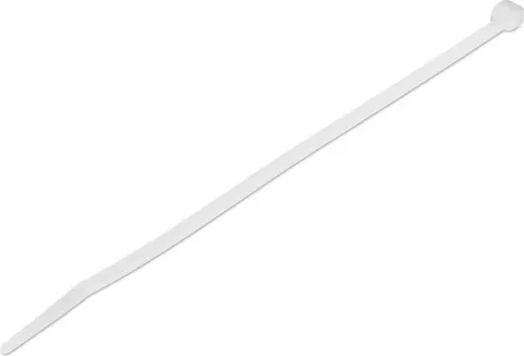 POWERTECH δεματικά καλωδίων TIES-061, 400x7.5mm, λευκά, 100τμχ