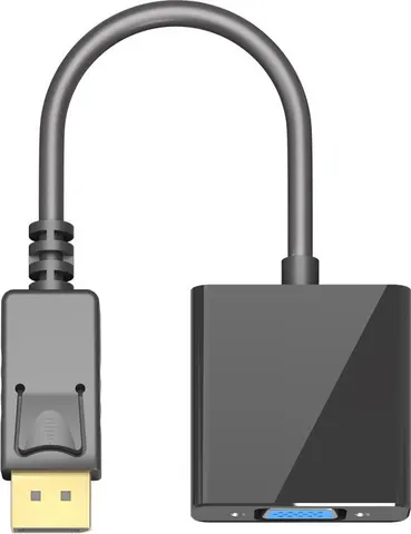 GOOBAY καλώδιο DisplayPort σε VGA 60606, 1080p, 0.15m, μαύρο