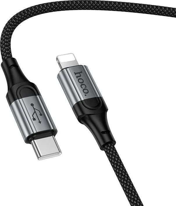 HOCO X121 Nuevo καλώδιο φόρτισης Type-C ΣΕ Lightning, 27W, μαύρο — εικόνα 3