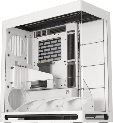 HAVN HS 420 VGPU white Premium Midi Tower Case - with vertical GPU support