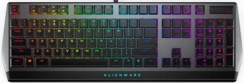 Dell Alienware AW510K MX Cherry Low Profile RGB Mechanical Gaming Keyboard Wired USB Black English US New Open Box