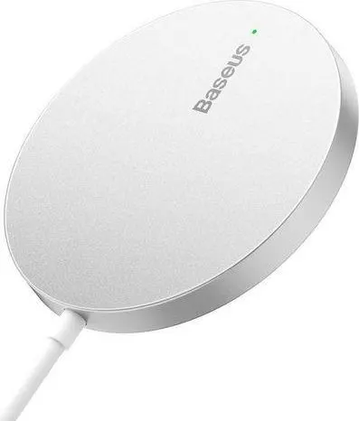 BASEUS Simple MINI3 ΑΣΥΡΜΑΤΟΣ φορτιστής, 15W, ασημί
