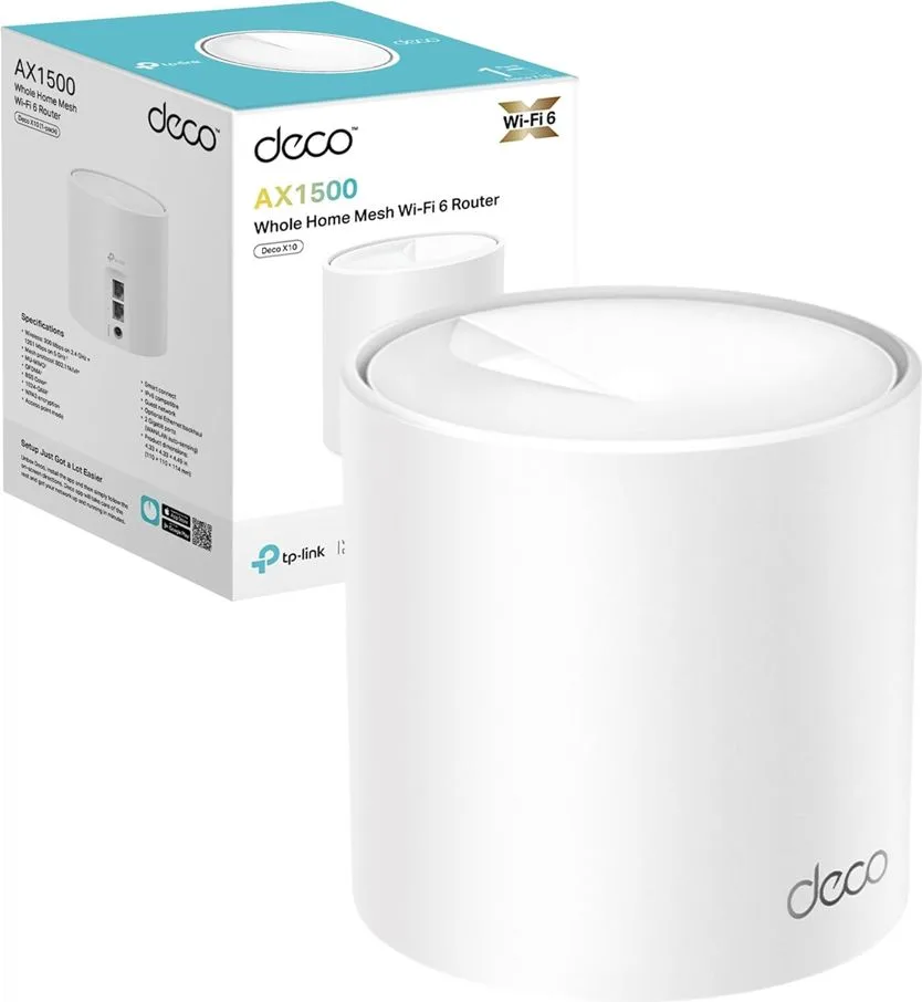 TP-LINK Home Mesh Wi-Fi 6 System Deco X10, 1500Mbps AX1500, Ver. 1.0 — εικόνα 7