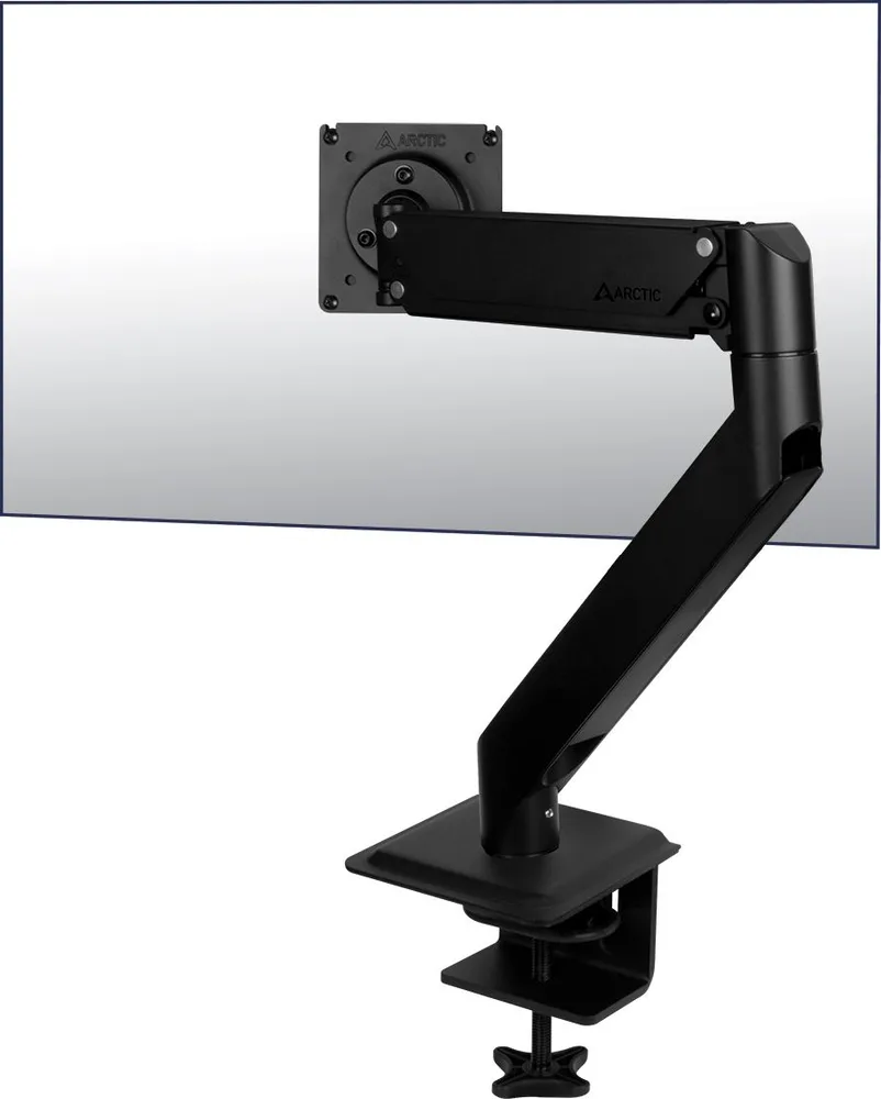 Arctic X1-3D - Single Monitor arm with complete 3D movement in black colour — εικόνα 8
