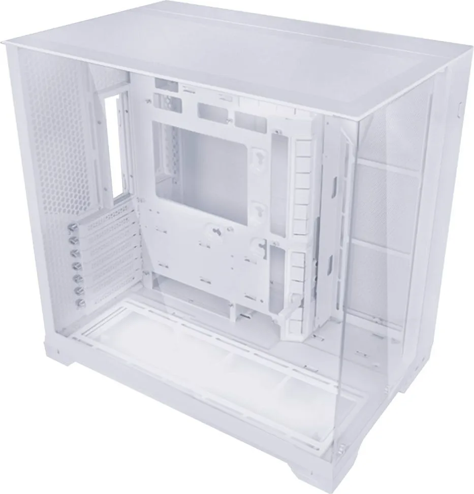 LIAN LI O11 Vision Compact White - White EATX(under 280mm)/ATX 2 top panels 360AIO Tower PC Case — εικόνα 3
