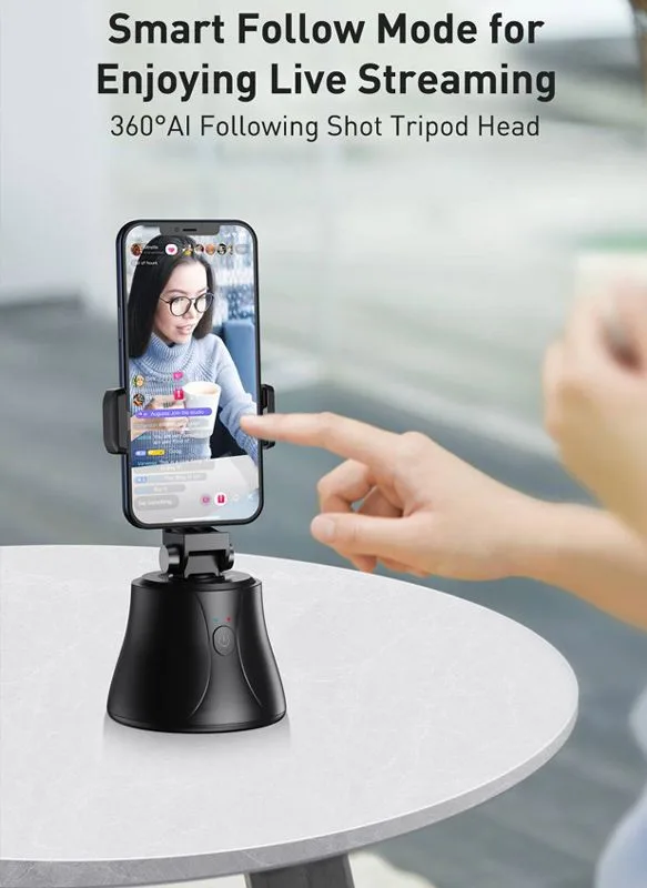 BASEUS smart βάση για smartphone με tracking, SUYT-B01, μαύρη — εικόνα 2