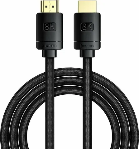 BASEUS High Definition Series, καλώδιο HDMI, 8K, 2m, μαύρο