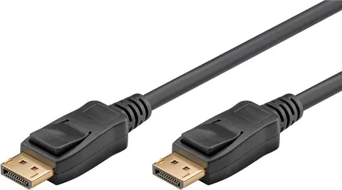 GOOBAY καλώδιο DisplayPort 61696, 8K/60Hz, 32.4 Gbit/s, 1m, μαύρο