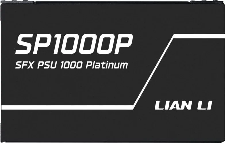 LIAN LI SP1000P Black -1000W 80+ Platinum PSU - 10 Years Warranty - 12V-2x6 - Japanese Capacitors — εικόνα 4