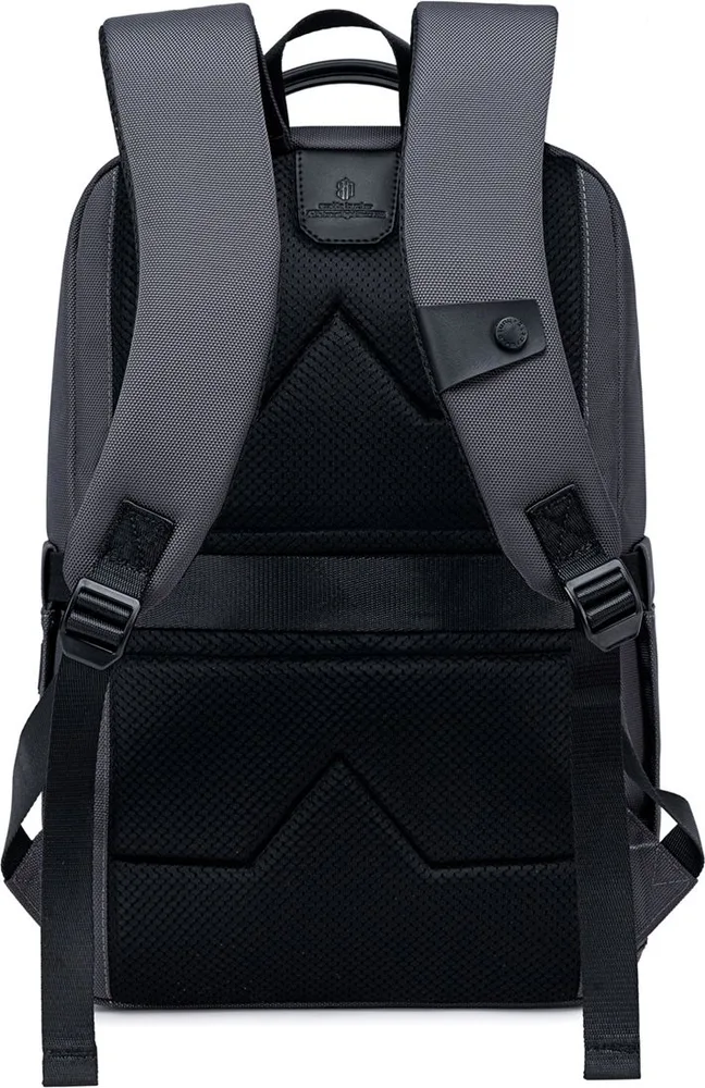 ARCTIC HUNTER τσάντα πλάτης B00671 με θήκη laptop 15.6", 16L, γκρι — εικόνα 3