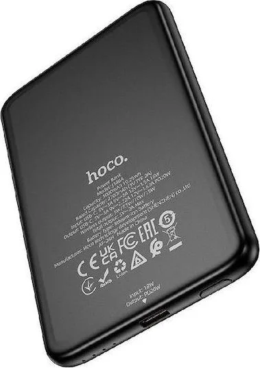 HOCO J140A Tony Powerbank, PD20W, 5000MAH, Magsafe, μαύρο — εικόνα 2