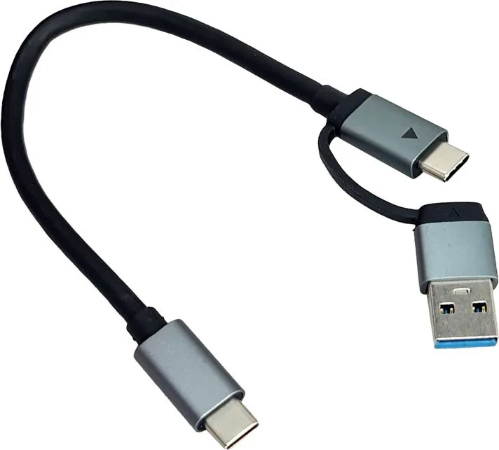 CABLETIME θήκη για M.2 NVMe/SATA SSD CT-SSD03-AG tool free, 10Gbps, γκρι — εικόνα 9