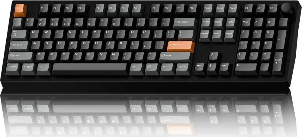 Keychron P6 Ultra (P6-M3) ZMK 8K Wireless Custom Mechanical Keyboard Brown Switch RGB 100% US Layout — εικόνα 2