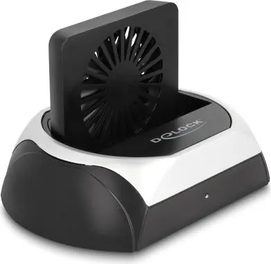 DELOCK docking station για M.2 NVMe/SATA ή 2.5"/3.5" SSD/HDD 64280, 10Gbps, μαύρο