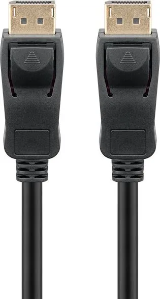 GOOBAY καλώδιο DisplayPort 74744, 8K/120Hz, 40 Gbps, 2m, μαύρο — εικόνα 3