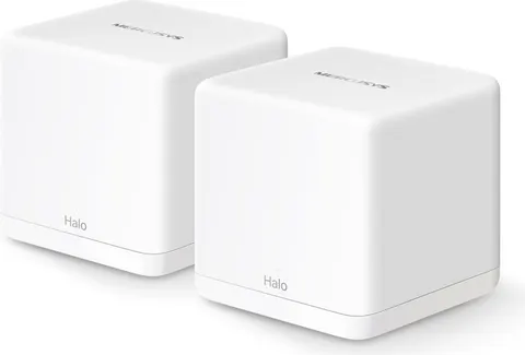 MERCUSYS Mesh WiFi 6 System Halo H60X, 1500Mbps Dual Band, 2τμχ, V.1.0