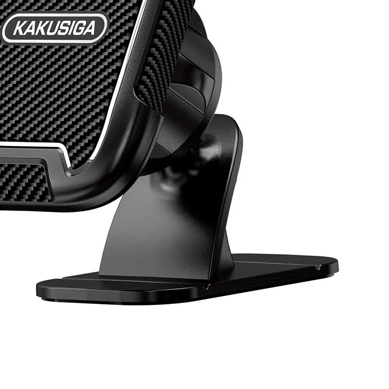 KAKUSIGA βάση smartphone αυτοκινήτου KSC-1705 για ταμπλό, μαγνητική, μαύρη — εικόνα 4