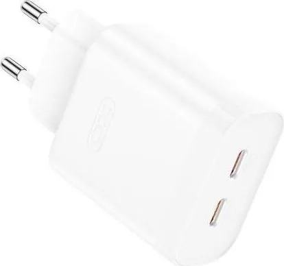 XO L105 φορτιστής 35W, 2 ΘΥΡΕΣ PD, ΛΕΥΚΟΣ — εικόνα 3
