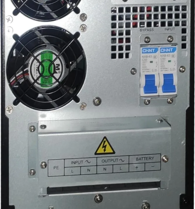 NG ON-Line UPS 6000VA, PF 1, 16 x 12V9A, USB, RS232, οθόνη — εικόνα 3