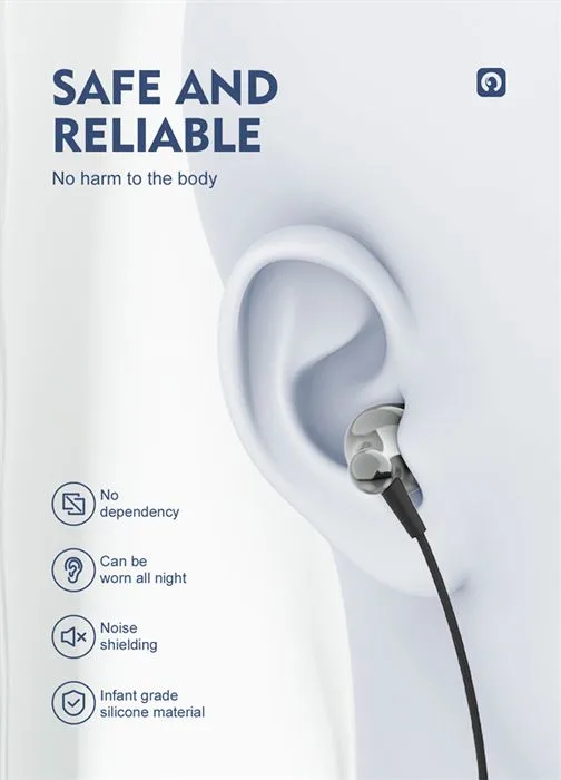 LDNIO earphones με μικρόφωνο HP08, 3.5mm σύνδεση, Φ13mm, 1.2m, γκρι — εικόνα 2