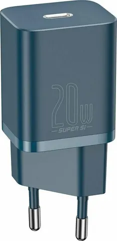 BASEUS Super SI φορτιστής ΓΡΗΓΟΡΗΣ φόρτισης, 20W, μπλε