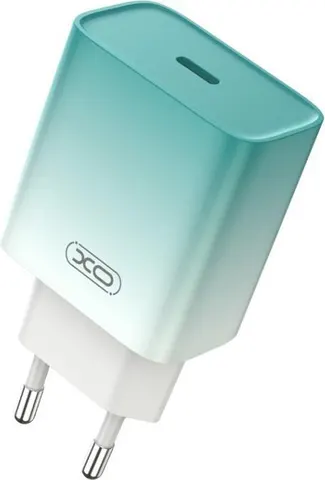 XO CE18 φορτιστής PD30W 1 θύρα PD, πράσινο