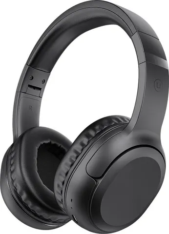 USAMS headphones YG23, ασύρματα & ενσύρματα, Φ40mm, 300mAh, μαύρα