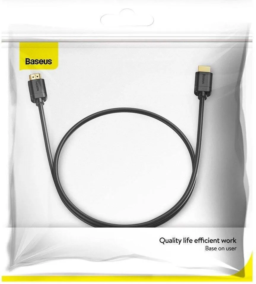 BASEUS High Definition Series, καλώδιο HDMI, 3m, μαύρο — εικόνα 4