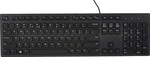 Dell KB216 Multimedia Keyboard Wired USB Black English US New Open Box