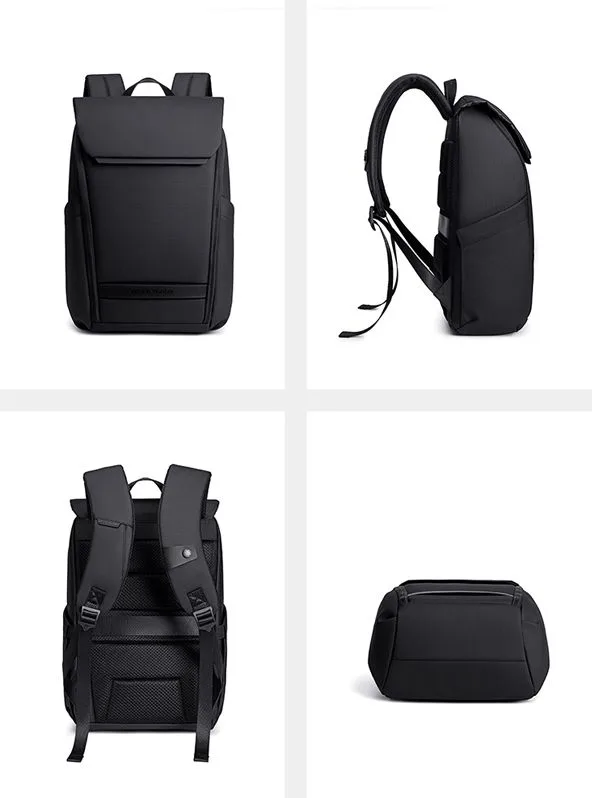 ARCTIC HUNTER τσάντα πλάτης B00559 με θήκη laptop 15.6", 21L, μαύρη — εικόνα 8