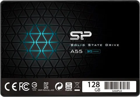 SILICON POWER SSD A55 128GB, 2.5", SATA III, 460-360MB/s, 7mm