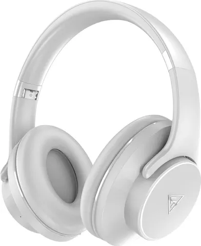 DOQAUS headphones DESIGN 1, ασύρματα & ενσύρματα, Φ40mm, 600mAh, γκρι