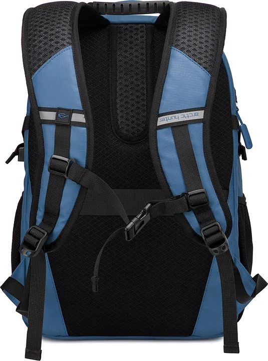 ARCTIC HUNTER τσάντα πλάτης B00388 με θήκη laptop 15.6", USB, 27L, μπλε — εικόνα 3