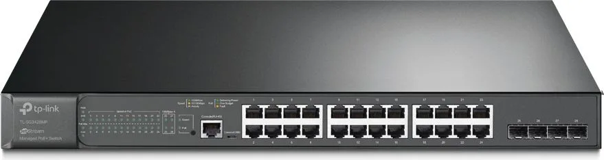 TP-LINK L2 Managed Switch TL-SG3428MP, 24x PoE+, 4x SFP, Ver. 5.2 — εικόνα 3