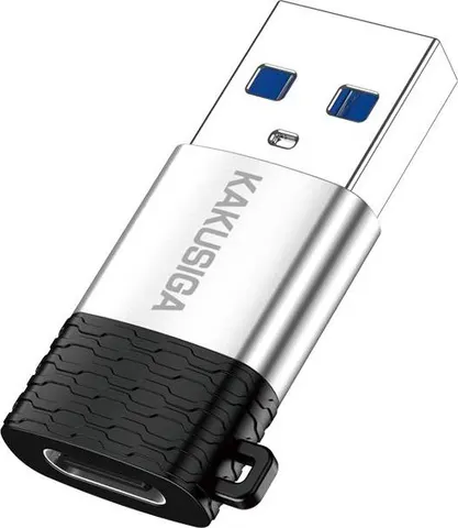 KAKUSIGA αντάπτορας USB-C σε USB KSC-1421, 5Gbps, 18W, γκρι