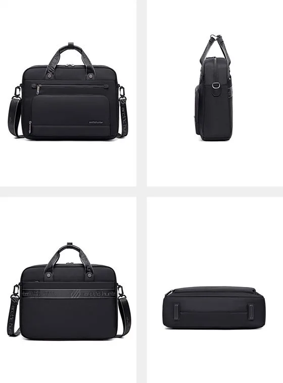 ARCTIC HUNTER τσάντα ώμου GW00017 για laptop 15.6", 14.5L, μαύρη — εικόνα 4