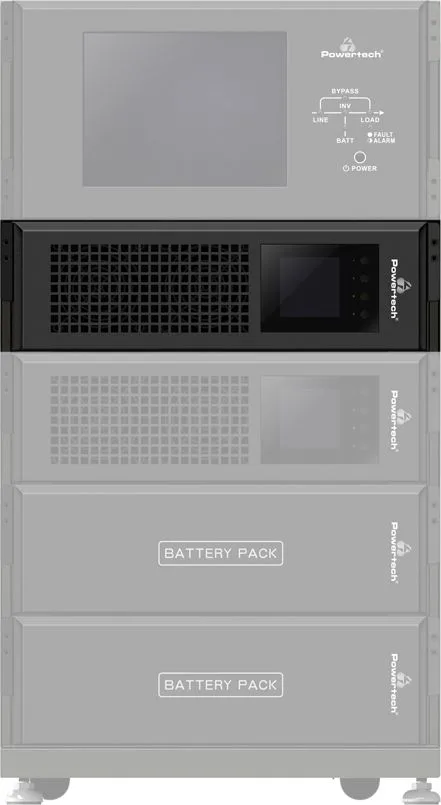 POWERTECH UPS On Line PT-10K3P3P, 10KVA/10KW, 3P/3P, 3U R/T — εικόνα 2