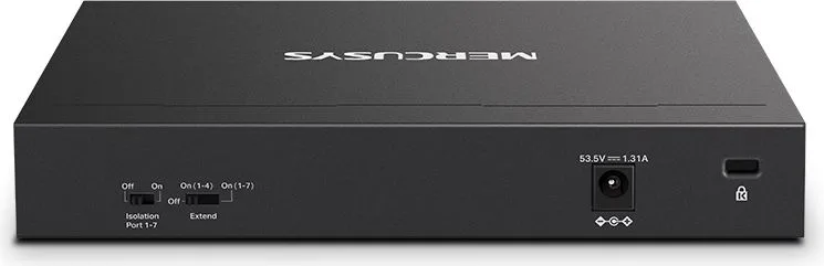 MERCUSYS Desktop Switch MS108GP, 8x 10/100/1000 Mbps, PoE+, V.1.20 — εικόνα 3