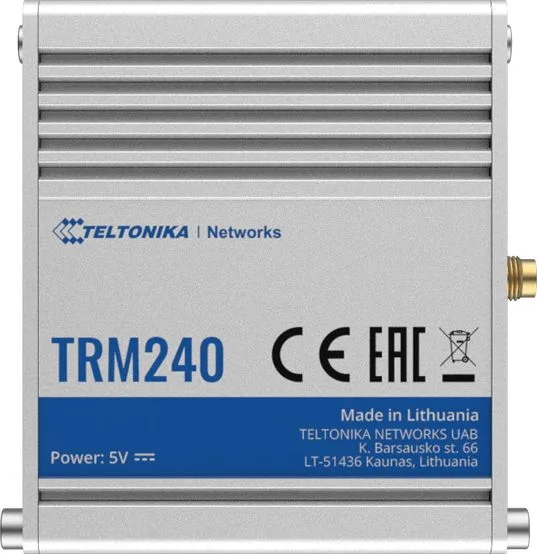 TELTONIKA Industrial cellular modem TRM240, LTE Cat 1, USB — εικόνα 2