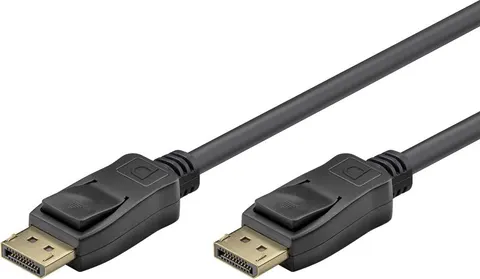 GOOBAY καλώδιο DisplayPort 74778, VESA Certified, 8K/60Hz, 32.4 Gbps, 2m, μαύρο