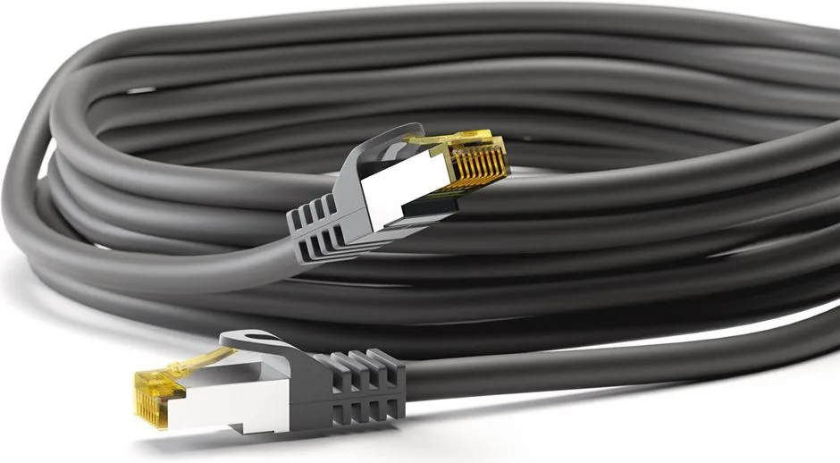 GOOBAY καλώδιο δικτύου 91599, CAT 7 S/FTP, 500MHz, CU, 1.5m, μαύρο — εικόνα 3