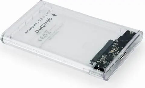 GEMBIRD θήκη για HDD 2.5" USB 3.0 ΔΙΑΦΑΝΗ για ΔΙΣΚΟ 9.5ΜΜ