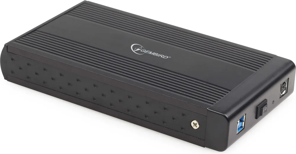 GEMBIRD θήκη για HDD 3.5" USB 3.0 μαύρη — εικόνα 3