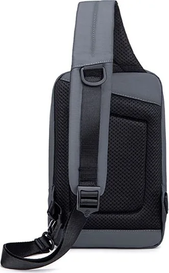 ARCTIC HUNTER τσάντα Crossbody XB00526 με θήκη tablet, 3L, γκρι — εικόνα 4