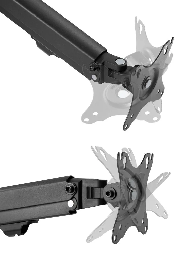 POWERTECH βάση γραφείου οθόνης PT-1365, 17-27", έως 7kg — εικόνα 6