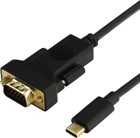 CABLETIME καλώδιο USB-C σε VGA CT-U31-CMVGA, 1080p/60Hz, 1.8m, μαύρο