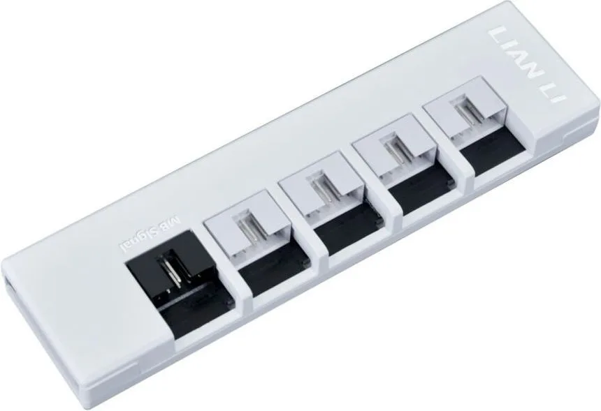 LIAN LI RS1000G White - 1000 Watt 80+ Gold PSU - 12V-2x6 Colored Cable - RS Hub - Fully Modular — εικόνα 4