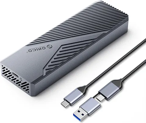 ORICO θήκη για M.2 NVME SSD CNM2-G20, 20Gbps, γκρι