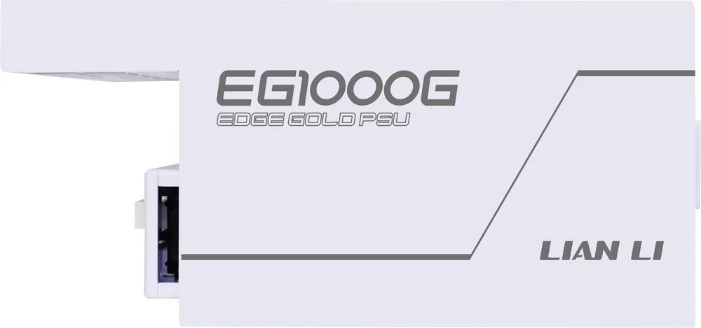 LIAN LI Edge 1000W White 80+ Gold (with USB HUB), Fully Modular ATX PSU — εικόνα 4