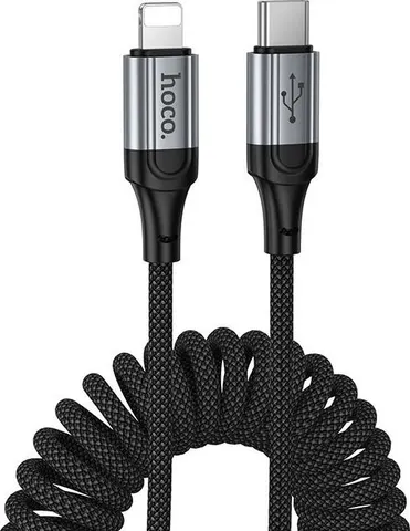 HOCO X121 Nuevo καλώδιο φόρτισης Type-C ΣΕ Lightning, 27W, μαύρο